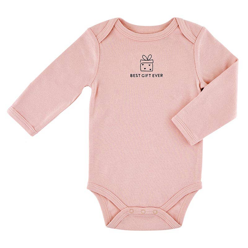 Long Sleeve Snapshirt - Best Gift 3-6 Mo
