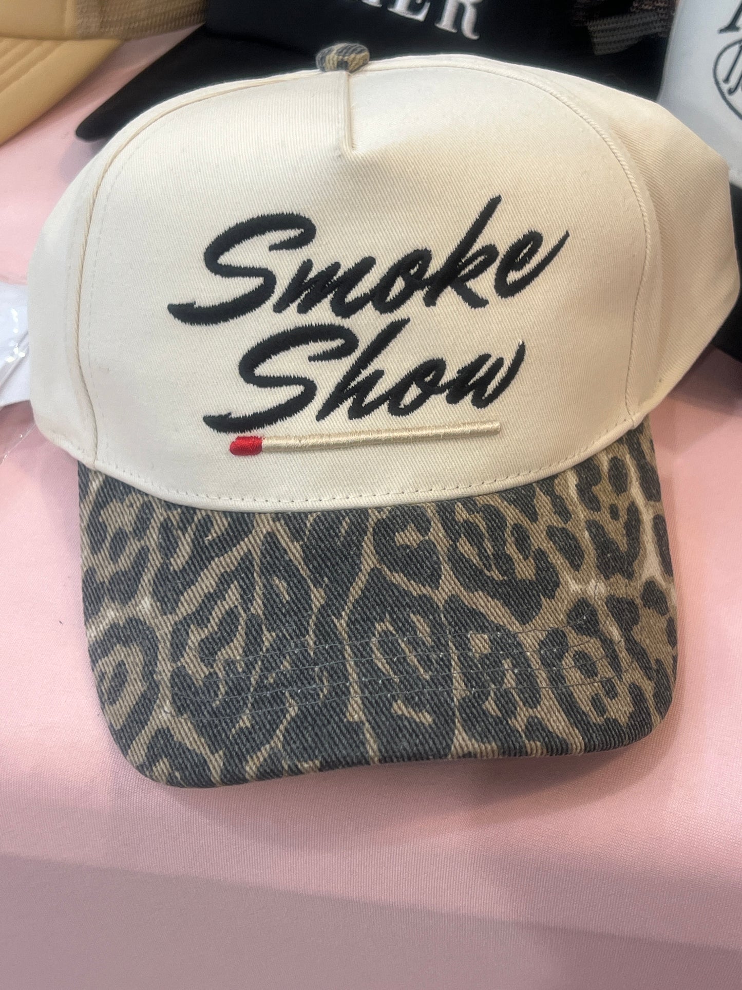Smoke Show Embroidered Hat