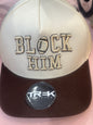 Block Him Football Hat