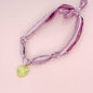 Tangled in Love Scarf Necklace: Purple Boho