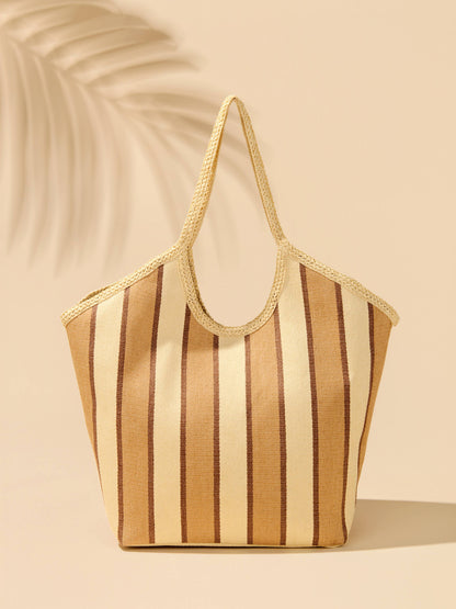 CAPRI TOTE: TAN