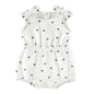 Cinch Waist Romper - Hearts: 0-12 mo