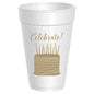 Celebrate Cake - 10 pack: Metallic Gold