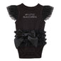 Little Black Dress - Short Sleeve 0-3mo
