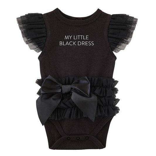 Little Black Dress - Short Sleeve 3-6 Mo