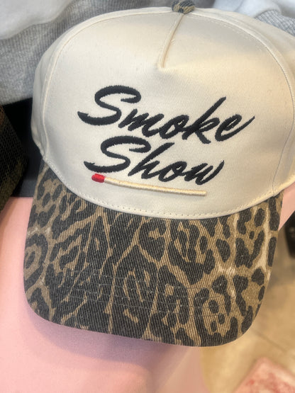 Smoke Show Embroidered Hat