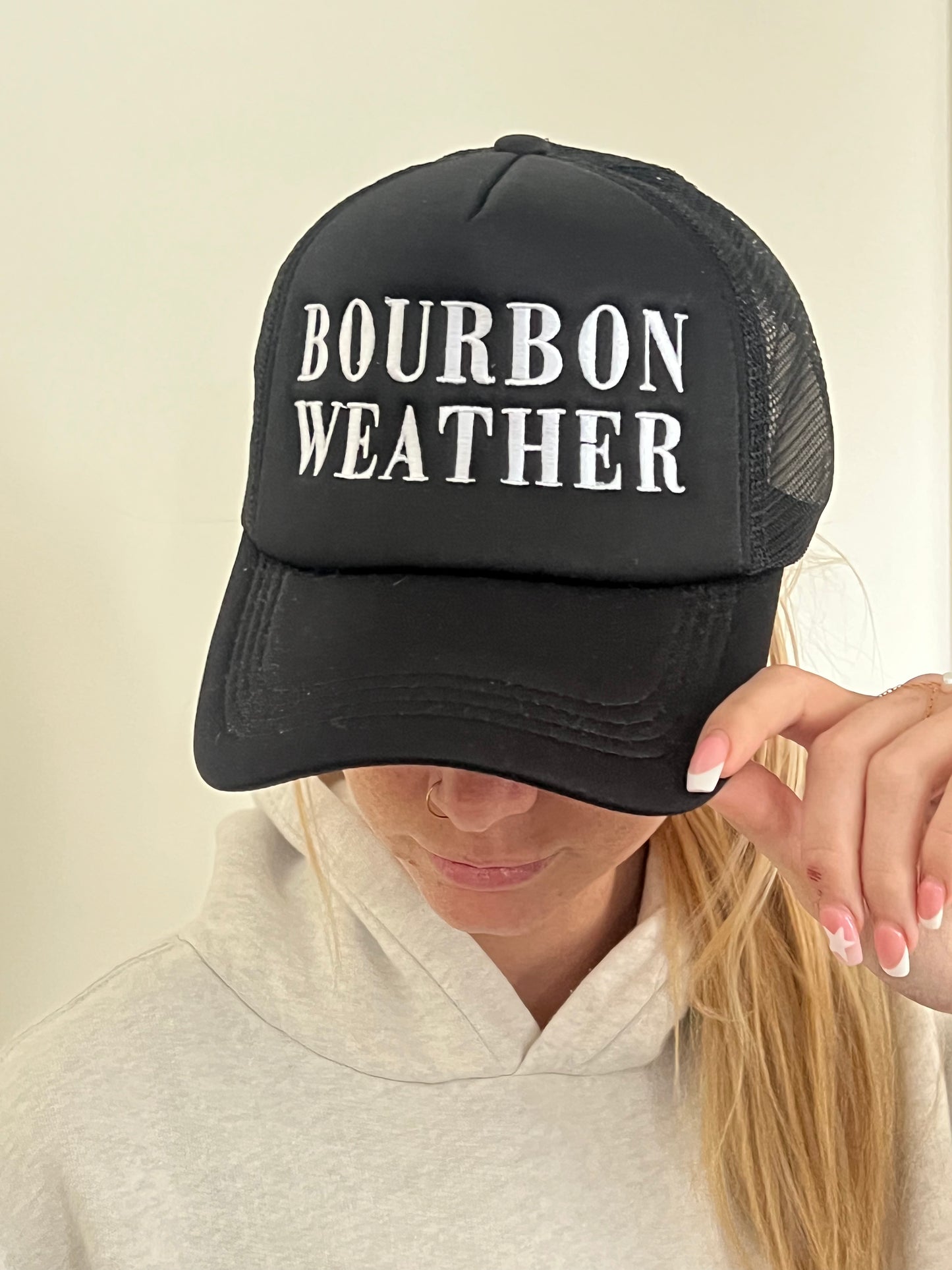 Bourbon Weather Trucker Hat