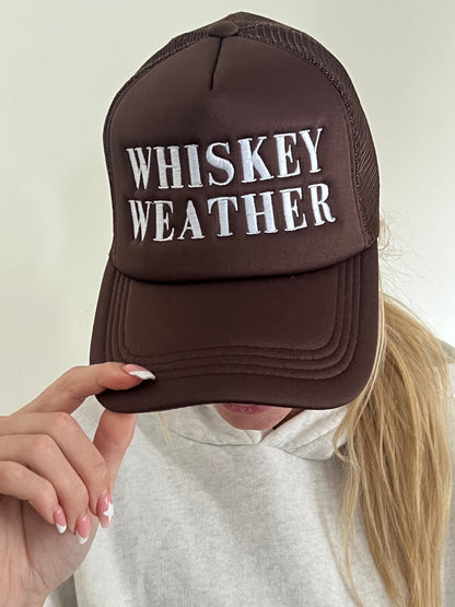 Whiskey Weather Trucker Hat