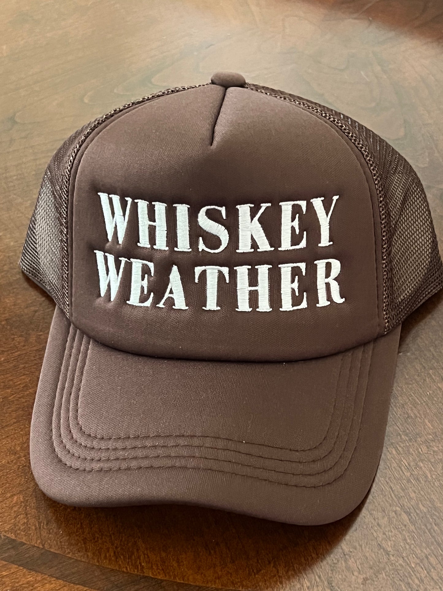 Whiskey Weather Trucker Hat