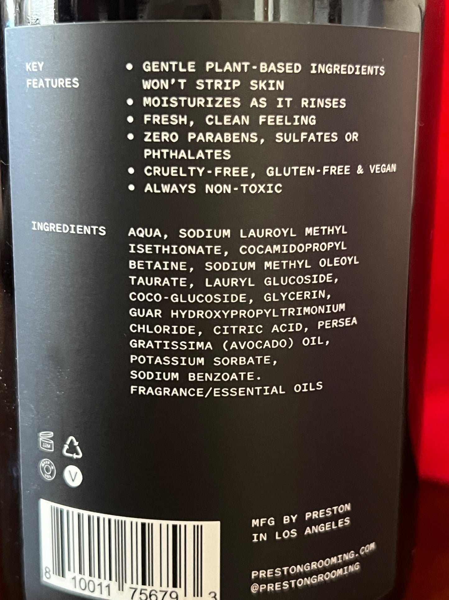 Body Wash - Amber