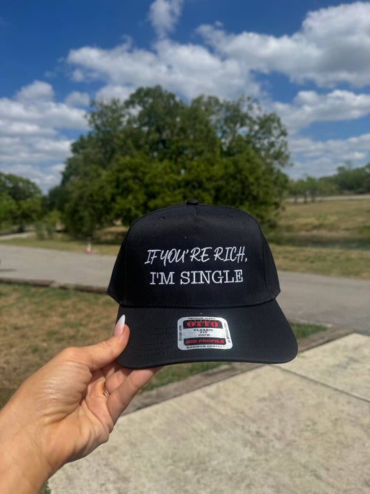 If you're Rich Trucker hat